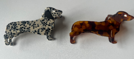Haarklammer CLARISSA DALMATIAN CHIC