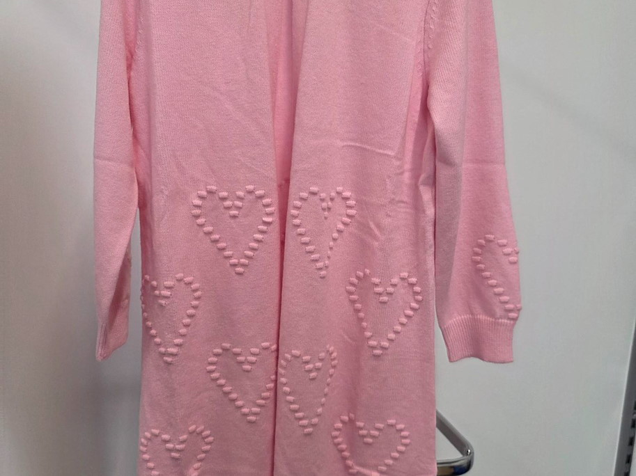 Cardigan VALENTINA PINK HEART