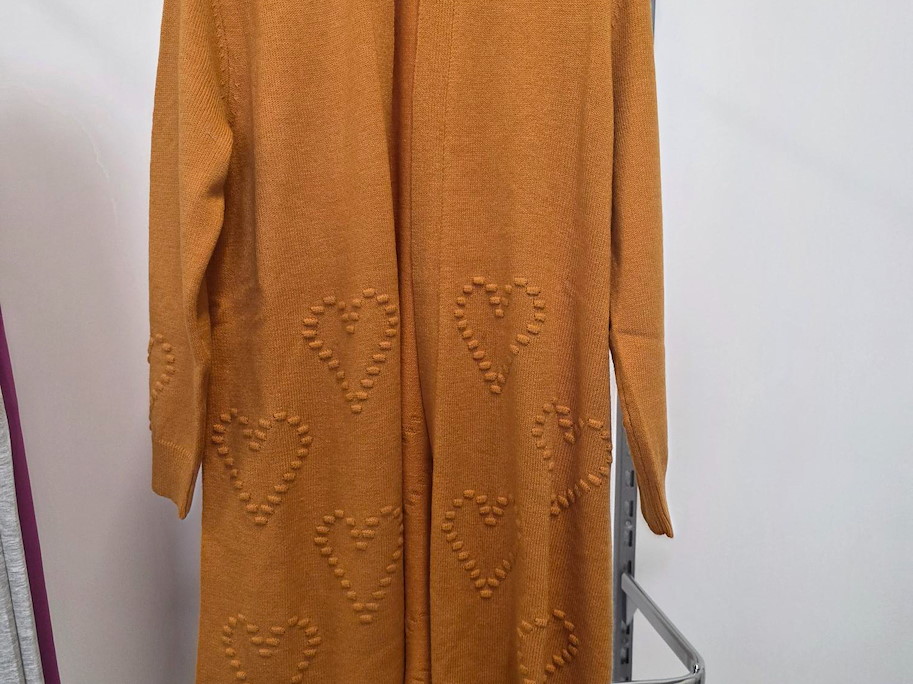 Cardigan MILA MUSTARD HEART
