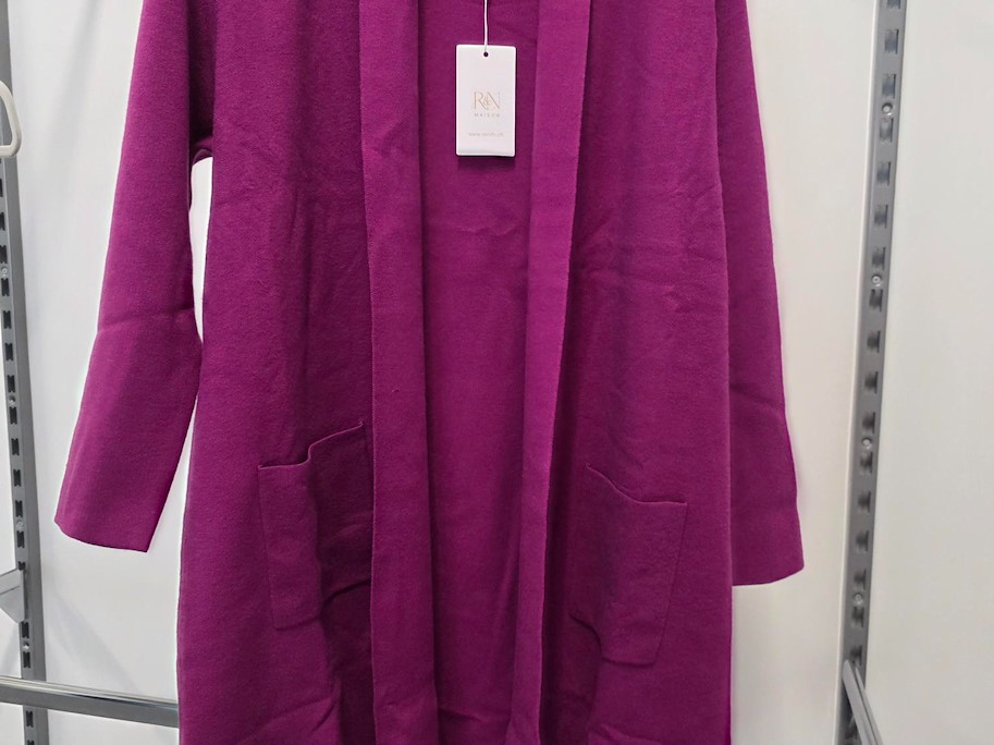Cardigan AMELIE FUCHSIA LACE