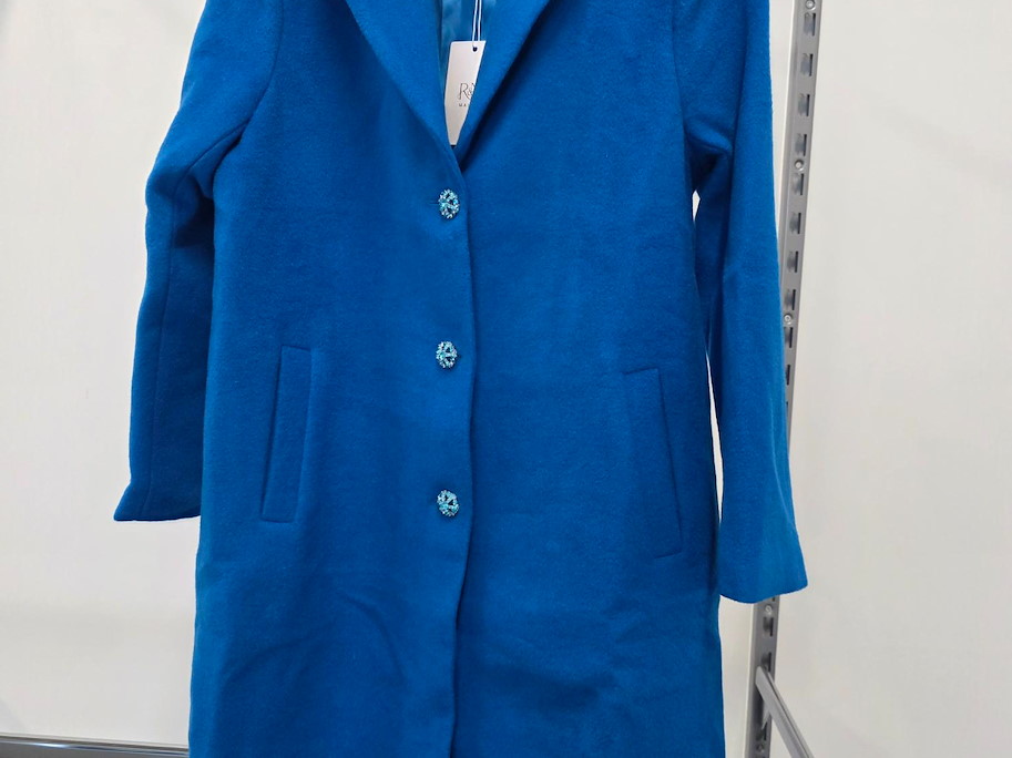 Wollmantel LORENA ROYAL BLUE