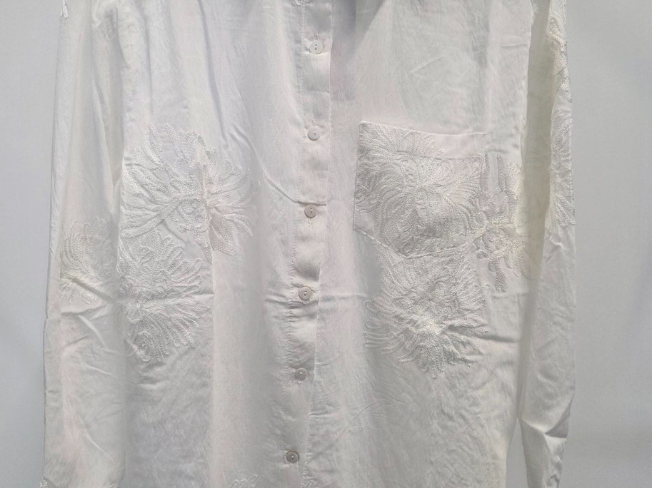 Bluse GENEVIÈVE WHITE BLOSSOM