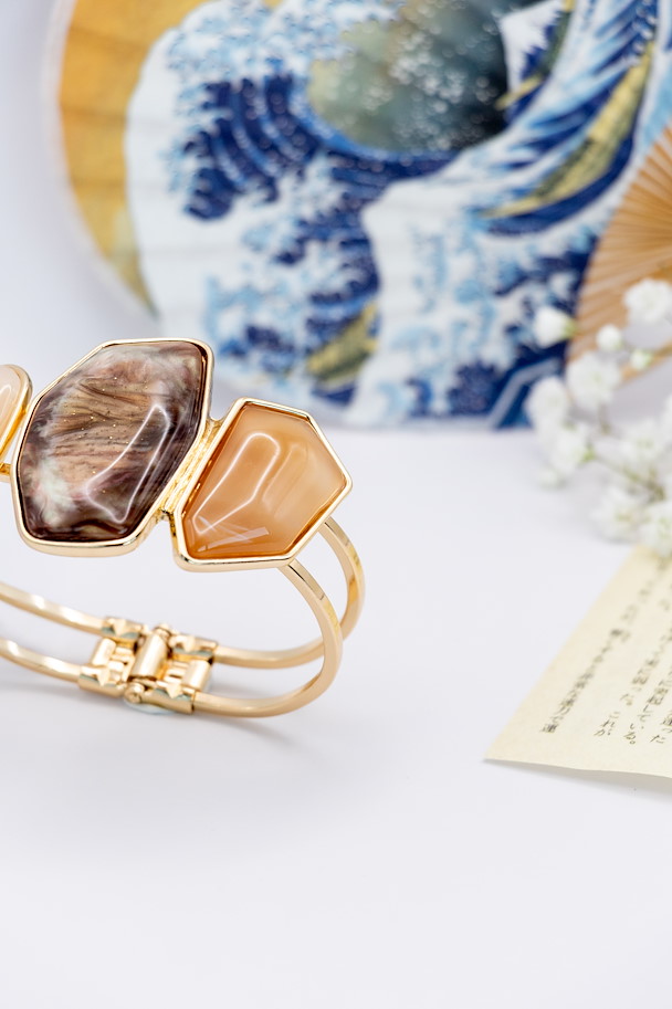 Armspange ELEANORA GOLDEN AMBER