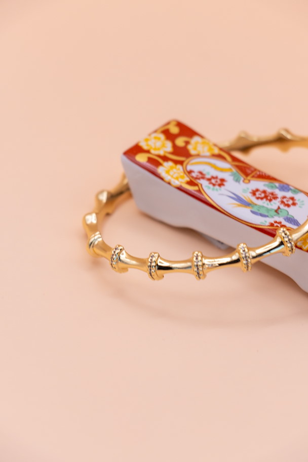 Armreif COSIMA GOLDEN BAMBOO