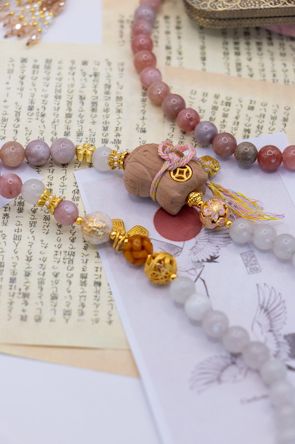 YAN RU – Traditionelle chinesische Damentasche mit Edelstein-Schulterriemen