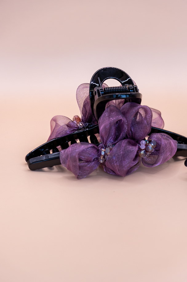 Haarklammer ROSALIND AMETHYST BLOOM