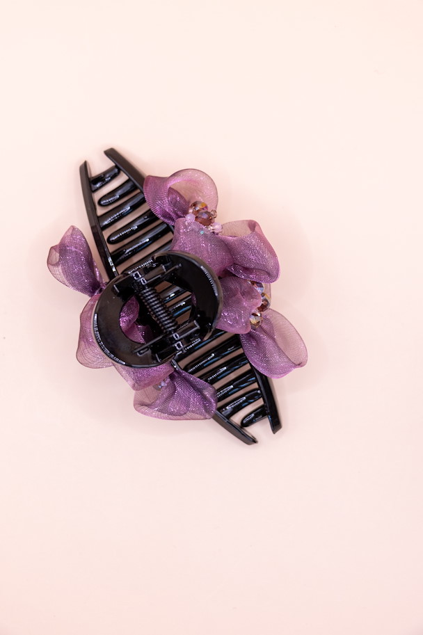 Haarklammer ROSALIND AMETHYST BLOOM