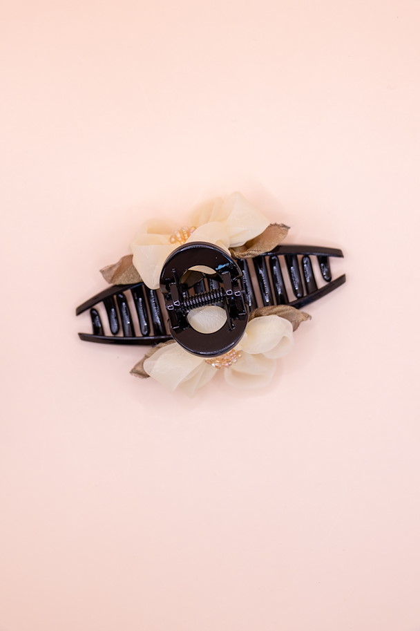 Haarklammer EVANGELINE IVORY BLOSSOM