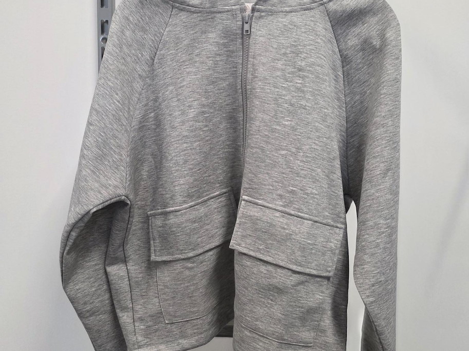 Sweatshirt-Jacke "ÉLODIE SILVER COMFORT