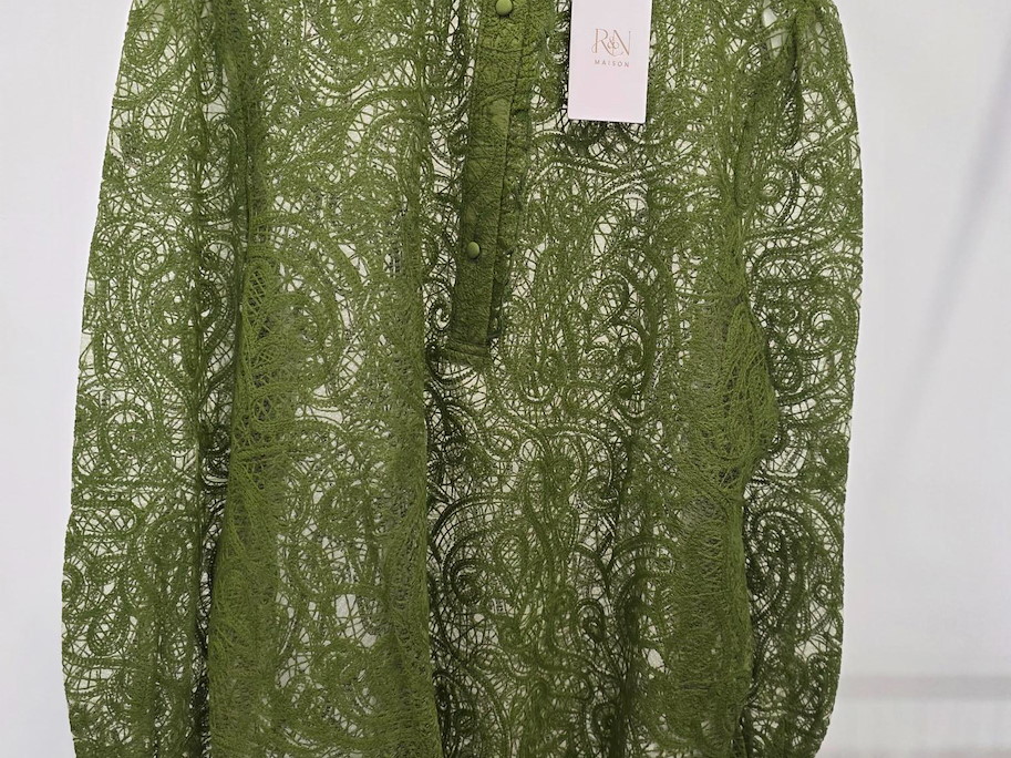 Bluse ISABELLA OLIVE LACE COUTURE