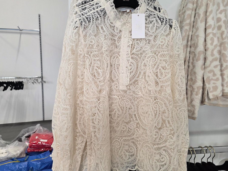 Bluse EVELISSE IVORY ROMANCE