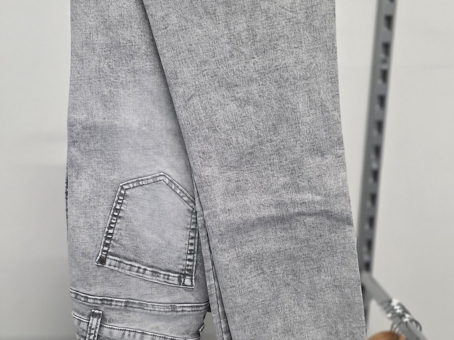 Jeanshose ADRIENNE SILVER DENIM