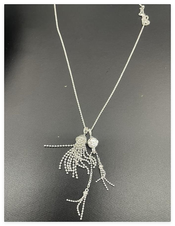 Silberkette EVANGELINA SILVER CASCADE