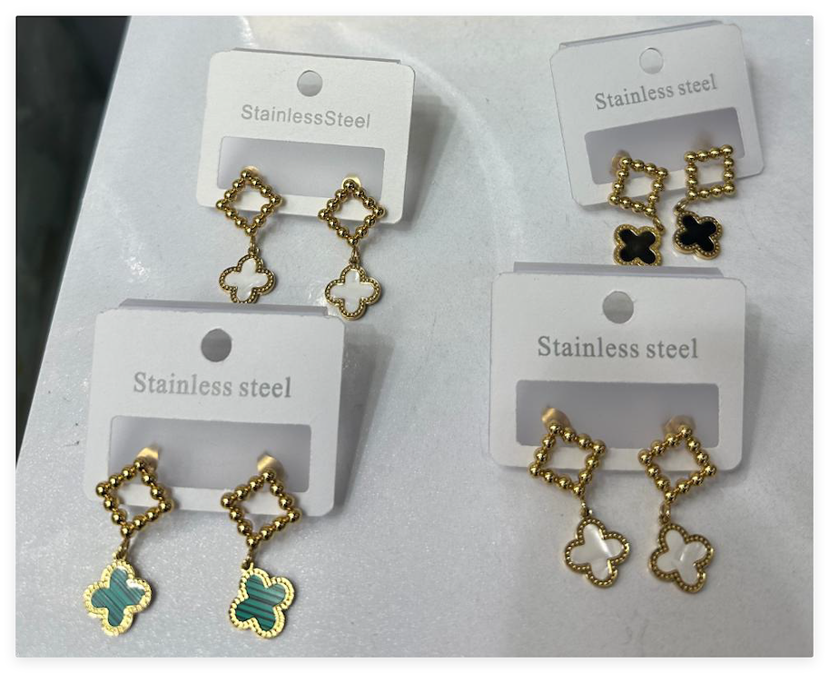 Ohrringe NOÉLINA CLOVER DANGLE COLLECTION