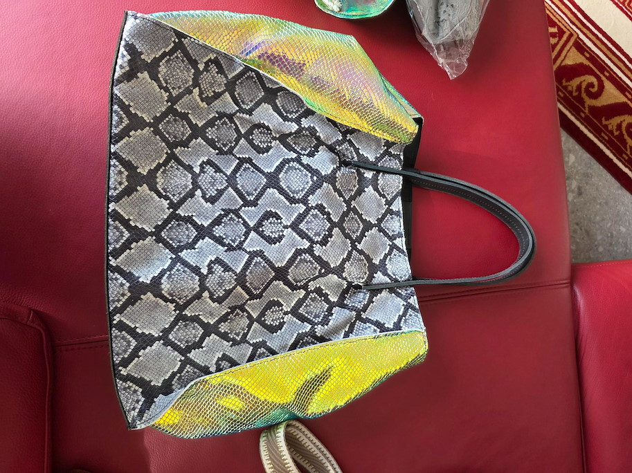 Shopper aus Leder
