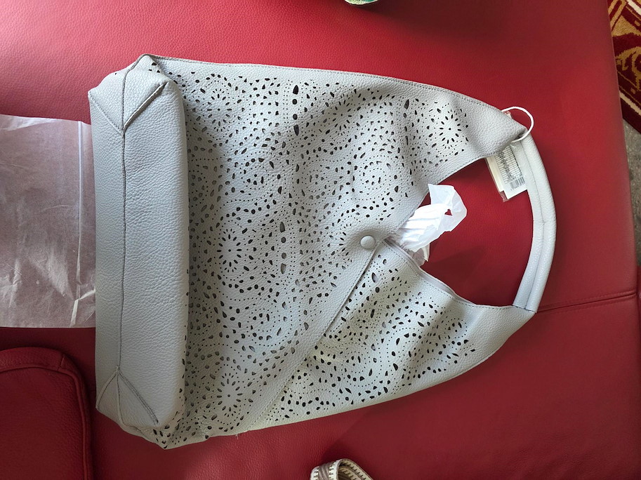 Shopper in grau mit Innentasche